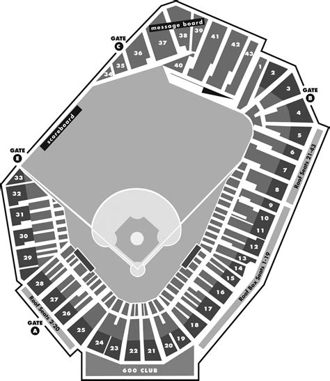 Fenway Park Virtual Seating Chart Section 1