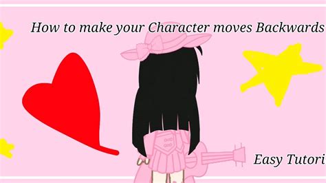 How To Make Your Character Moves Backwards Easy Tutorial Gacha Art