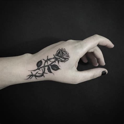 Side Hand Tattoos Hand Tattoos For Girls Hand Tats Wrist Tattoos For