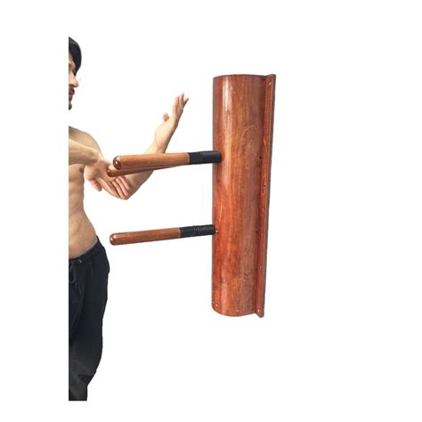 Wall Mounted Wing Chun Wooden Dummy Small And Spring Portable Etsy Canada