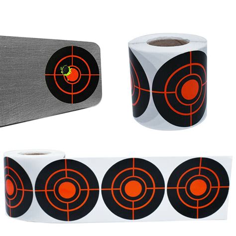 Pcs Roll Shooting Target Adhesive Shoot Targets Splatter Reactive