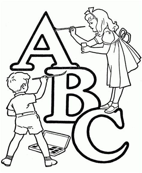 Free Printable Abc Coloring Pages For Kids Abc Coloring Pages Abc