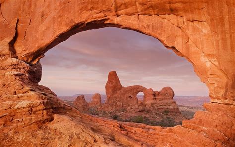 Landscape Nature Arch Rock Desert Wallpapers Hd Desktop And