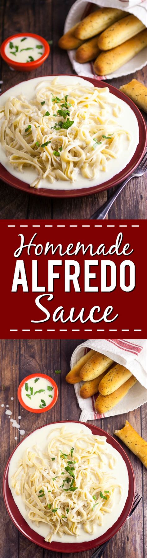 Creamy Homemade Alfredo Sauce Recipe The Gracious Wife