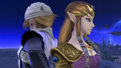 Sheik And Princess Zelda In Super Smash Bros 4 Princess Zelda Photo
