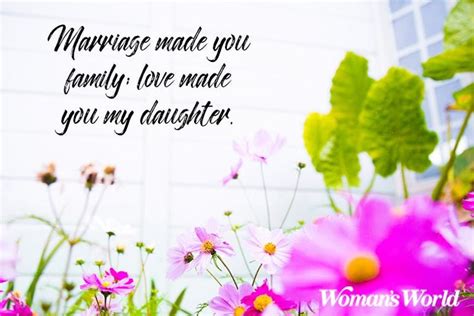 Jun 15, 2021 · these daddy/daughter quotes could be especially great on everything from father's day gifts to wedding programs or wedding introductions right before the dad and daughter dance. Daughter-In-Law Quotes to Help Welcome Her Into the Family ...