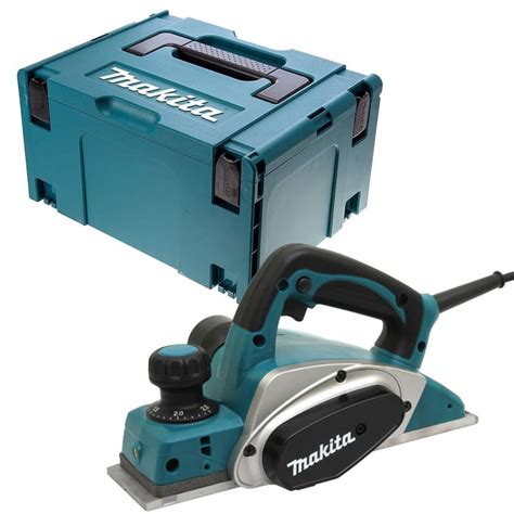 Rabot électrique 620 W en coffret MakPac Makita KP0800J