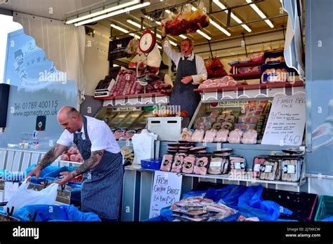 Butcher Market Stand Hi Res Stock Photography And Images Alamy