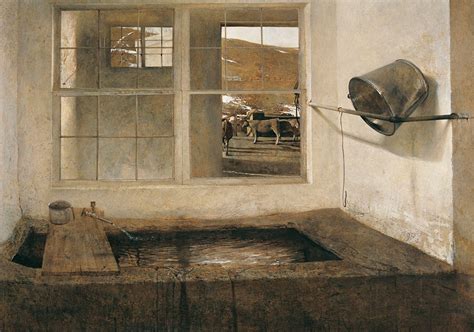 Its A Kind Of Magic — Andrew Wyeth 1917 2009 Spring Fed 1967