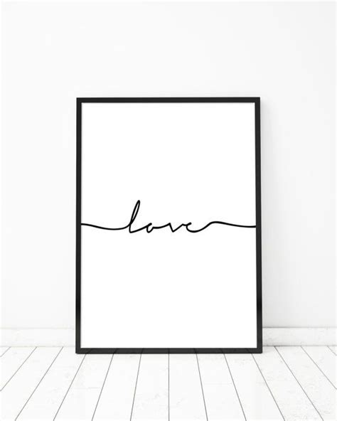 Love Quote Print Love Poster Nursery Wall Prints Word Art Wall Words Love Sign Love Wall Decor