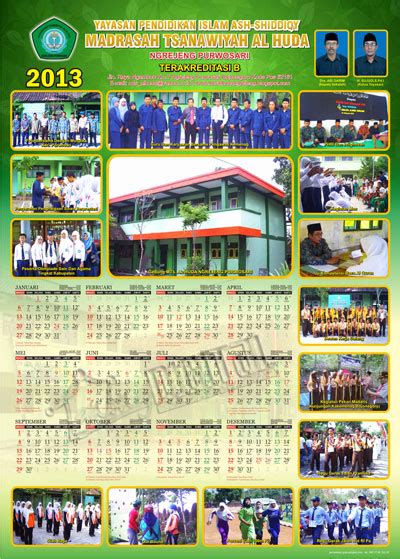 Desain kalender 2020 cdr koleksi undangan, desain undangan contoh, undangan, unik. Desain Kalender 1 Lembar - Gubug Gallery