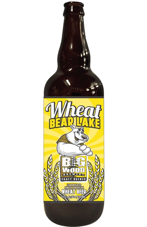 Wheat Bear Lake Lemongrass Ginger Wheat Ale Big Wood Brewery Big