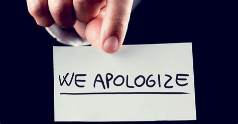.the band are back in business after a long break. Why It's So Hard To Say I'm Sorry | Time Communications Blog