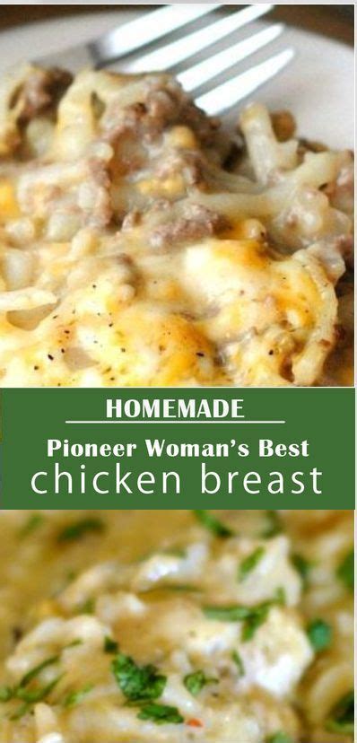 • in a medium bowl, mix together the sour cream, garlic powder, seasoned salt, pepper, and 1 cup of parmesan cheese. Pioneer Woman's Best Chicken Dinner Recipe in 2020 ...