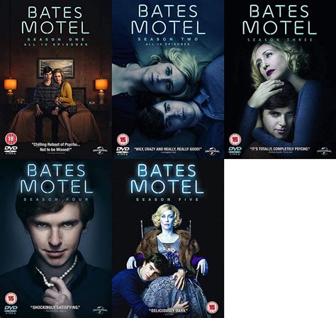 Bates Motel 1 5 Complete Collection Dvd Bates Motel Season 12345