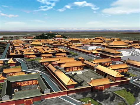 3d Completed The Forbidden City Cgtrader