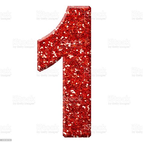 Glitter Number 1 Stock Photo Download Image Now Istock