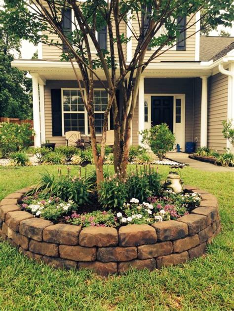 5 Magical Around The Tree Landscaping Ideas Homeyou