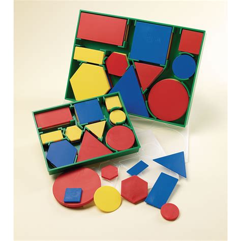 Geometric Plastic Shapes Large Set 60 Hc1002661 Findel
