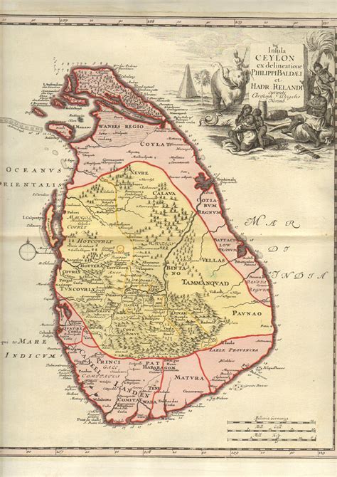 Ceylon Map