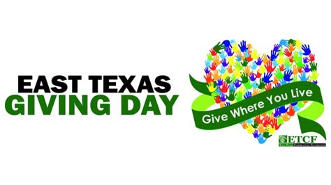 East Texas Giving Day To Provide Critical Fundraising Opportunity For