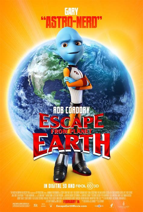 Escape From Planet Earth Poster Character Promo Escape From Planet Earth Earth Movie