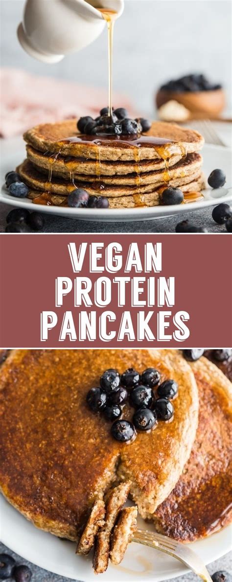 Vegan Protein Pancakes These Healthy Breakfast Pancakes