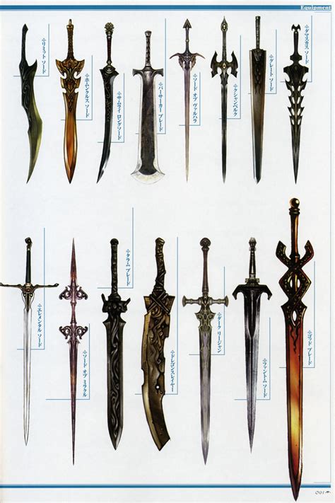 Art Tutorials And References — Anatoref Medieval Weapon Concepts Sword
