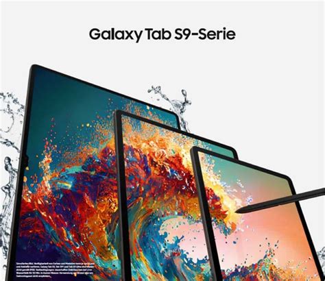 Samsung Galaxy Tab S9 Official Press Image Leaks Showing Three New Flagship Tablets
