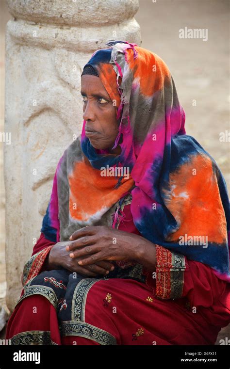 Oromo Woman Harar Ethiopia Stock Photo Alamy