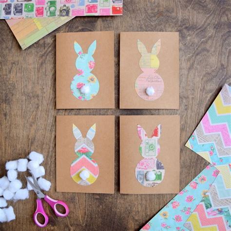 Easter Card Diy How To Make Quick And Easy Easter Cards Diy Easter