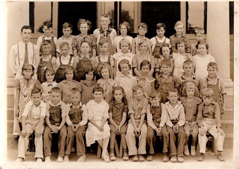 Vintage Class Picture Old School Photo 1930s School Group