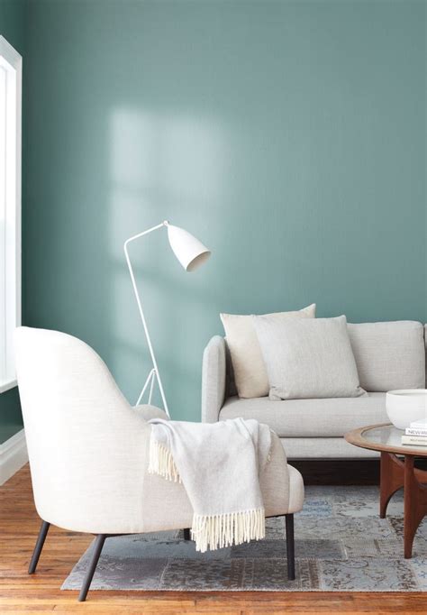 Make Waves Serene Blue Green Paint Color Clare Living Room Colors
