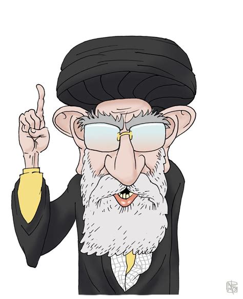 Ayatollah Khamenei Cartoon Movement