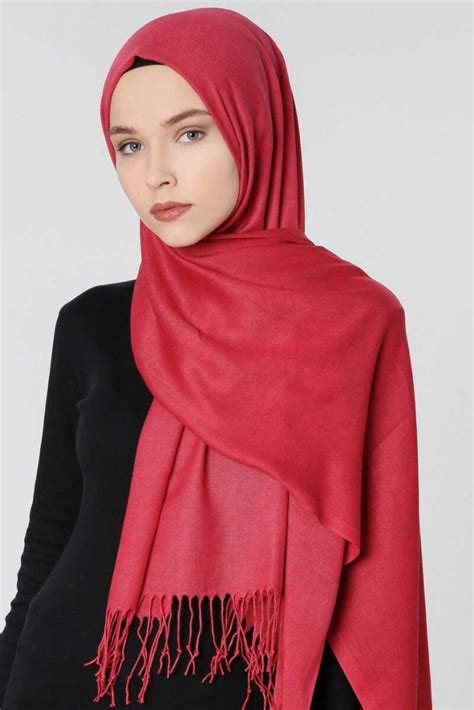 Aysel Fuchsia Pashmina Hijab From Gülsoy