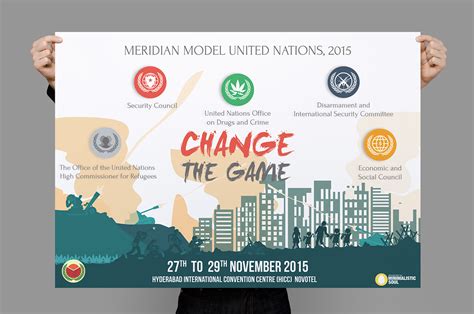 Meridian Model United Nations Poster Designs On Behance