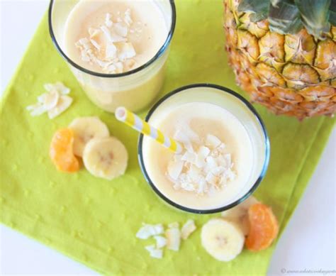 Pineapple Orange Banana Smoothie Recipe Cooking With Ruthie