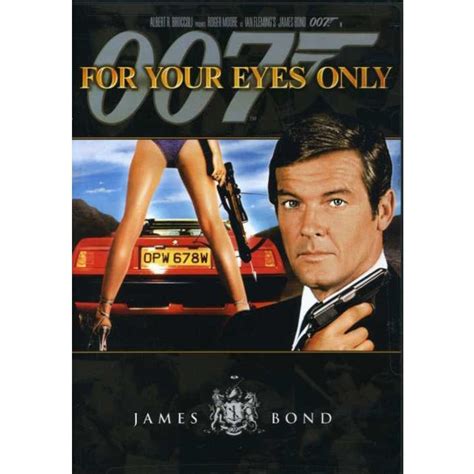 James Bond For Your Eyes Only Widescreen Edition