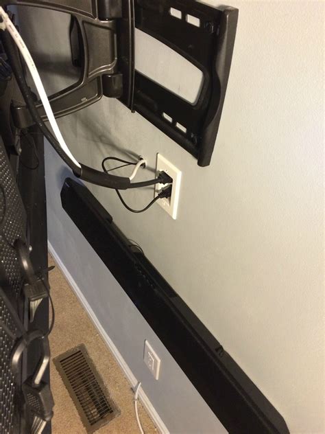 How To Hide Wires When Mounting Your Tv On The Wall Wall Mount Ideas