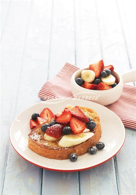 Sydney Markets Fresh Fruit With French Toast