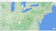 Clarksburg, West Virginia Map