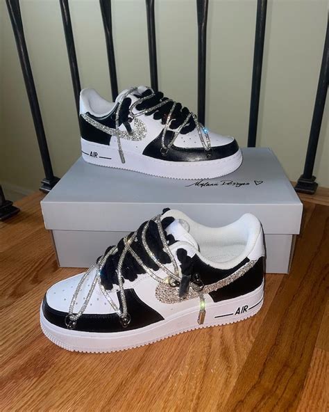 Custom Airforce 1 Off White X Rope Lace Sneakers Af1 Etsy
