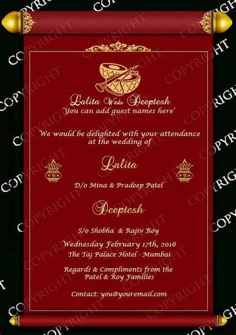 Five Mind Blowing Reasons Why Invitation Card Format For Marriage Is