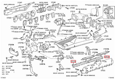 Genuine Landcruiser Hdj100 1hd Fte 42 Diesel Intake Manifold Inlet