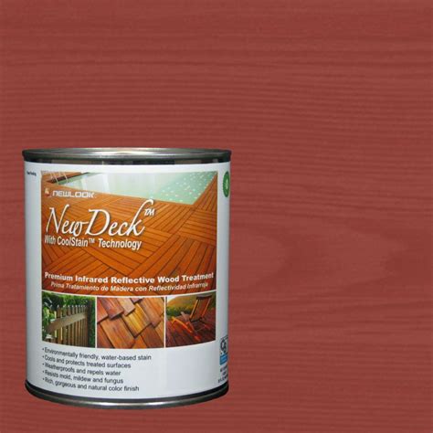 Behr 1 Gal Redwood Oil Latex Stain 00901 The Home Depot