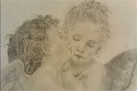 Baby Angels Kissing By Aceosa On Deviantart