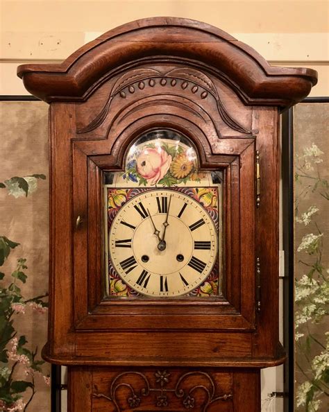 Antique French Provincial Grandfather Clock Circa 1860 At 1stdibs