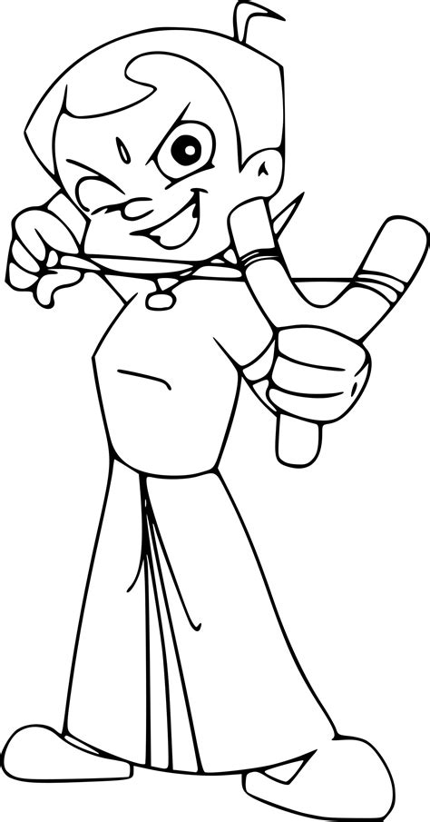 Chota Bheem Images For Coloring Pages