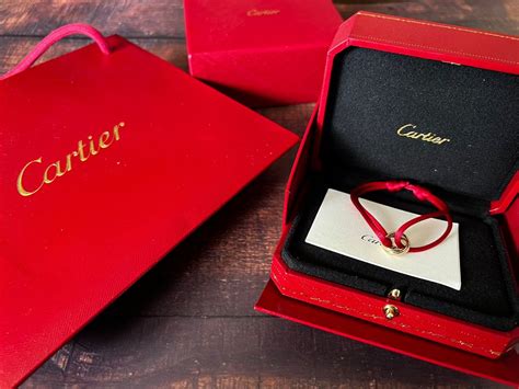 Cartier Trinity Cord Bracelet Luxury Accessories On Carousell