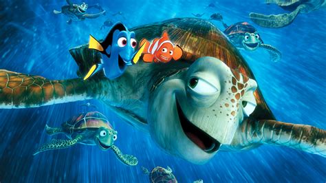 Crush Dory Finding Nemo Hd Wallpaper Background Image 1920x1080